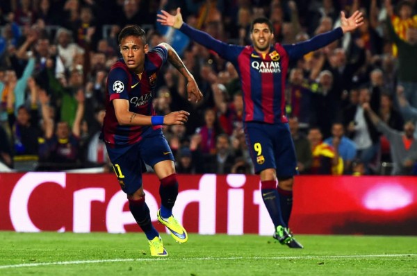 Suárez y Neymar vivirán su primera semifinal de Champions
