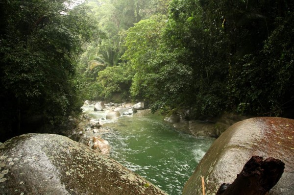 En el Cangrejal, la novedad es el 'Snorkel” de río