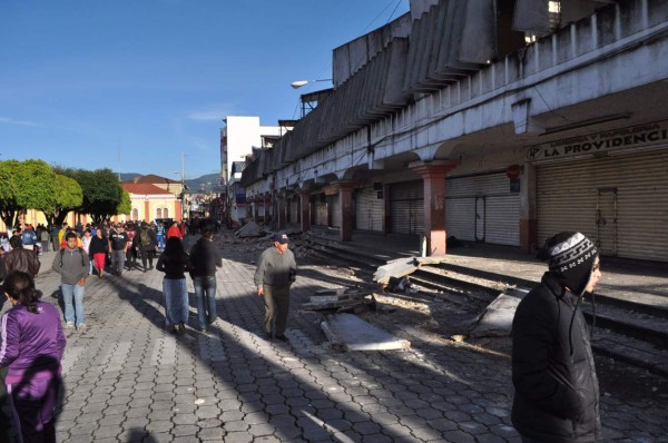 Muere un bebé guatemalteco por sismo en frontera de México