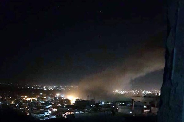 La defensa antiaérea del ejército sirio intercepta misiles israelíes