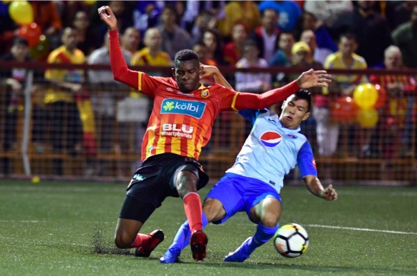 Motagua pierde y está cuesta arriba frente al Herediano en la final de la Liga Concacaf