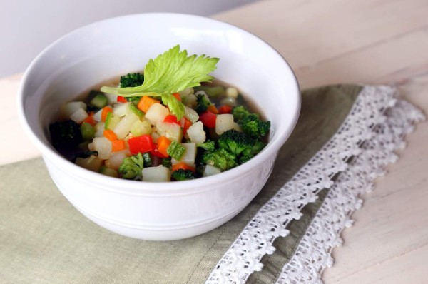 Cómo preparar una sopa de verduras