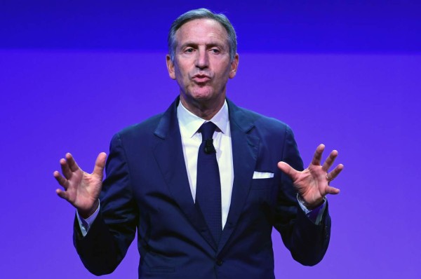 Expresidente de Starbucks quiere derrotar a Trump en presidenciales de 2020
