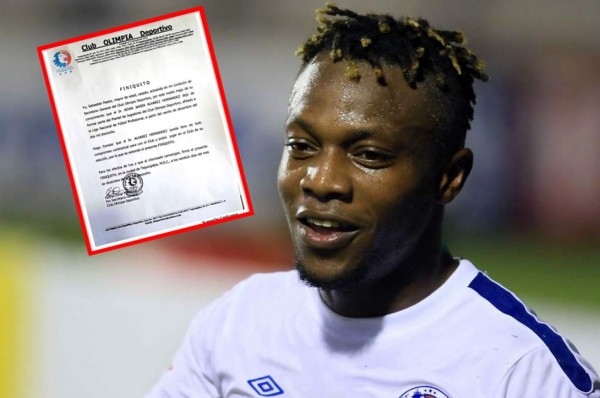 Kevin Álvarez se despide del Olimpia y aficionados con emotiva carta