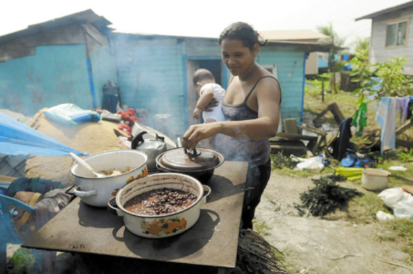 Huracanes y sustos por terremotos en Honduras