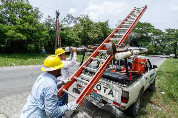 Cortes de energía seguirán en San Pedro Sula