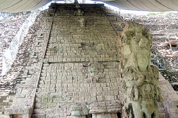 La escalinata Jeroglífica de Copán