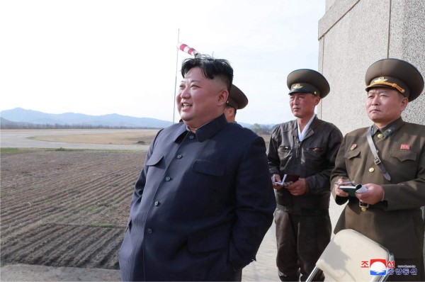Kim Jong Un supervisó test de una nueva arma con poderosa ojiva