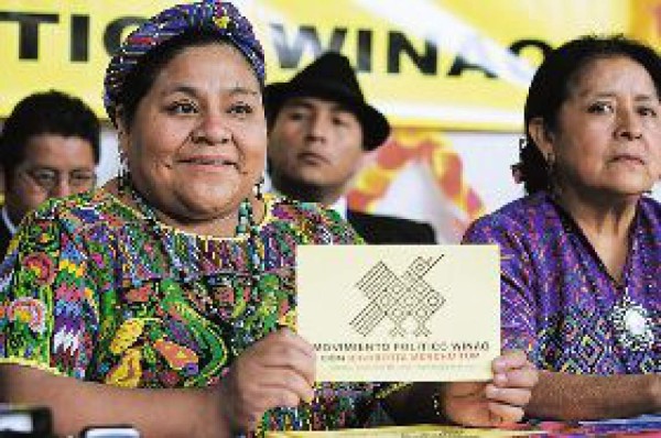 Menchú crea partido político
