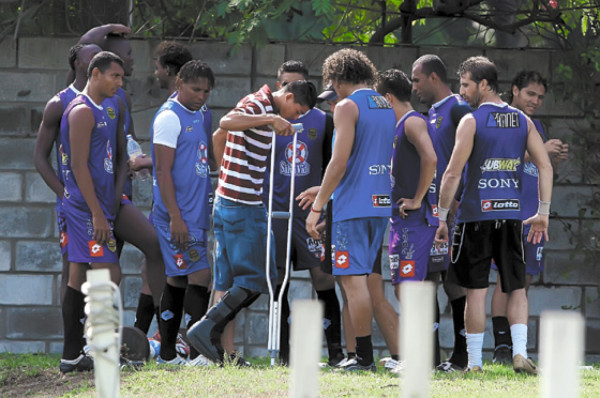 Compañeros se solidarizan con Eder Delgado