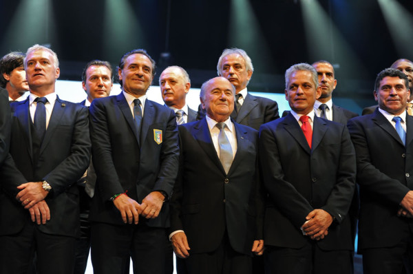 Las mejores fotos del sorteo del Mundial de Brasil 2014