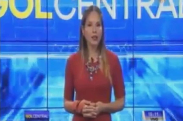 Periodista sufre tremenda 'pasada' provocada por ella misma