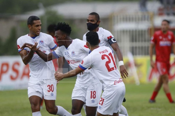 Olimpia inicia la defensa del título goleando a la Real Sociedad en Tocoa