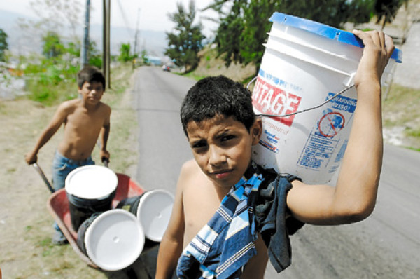 Con calor...y sin agua