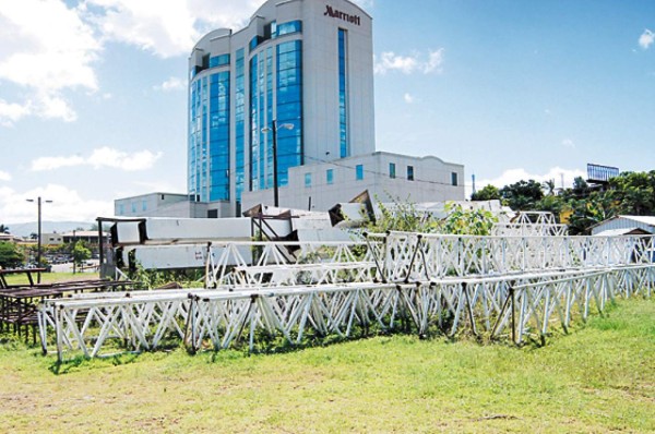 Todo preparado para aniversario 25 de la Amcham Honduras