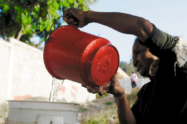 Con calor...y sin agua