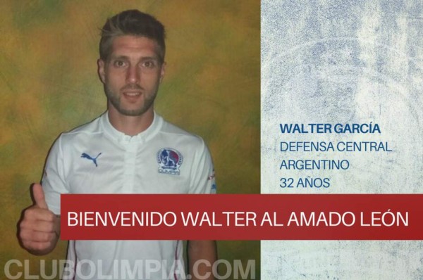 Olimpia anuncia el fichaje de experimentado defensor argentino