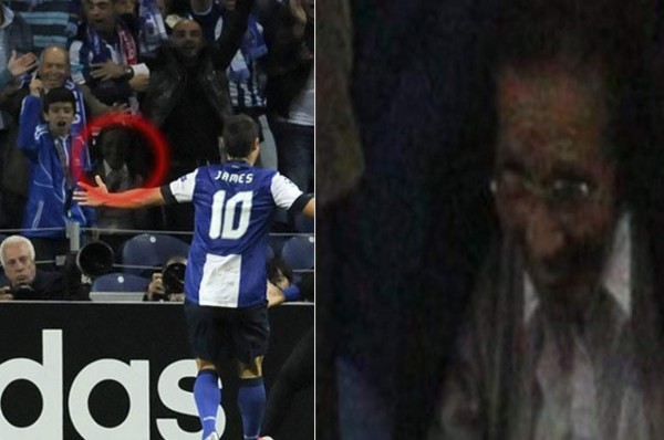 La verdad del supuesto 'fantasma' que celebró un gol de James