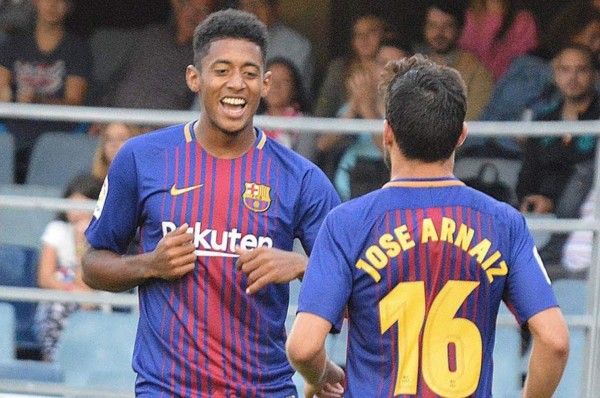 'Choco' Lozano se reencuentra con las redes y anota con el Barcelona B