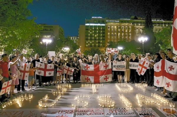 Rusia se apodera del territorio de Georgia