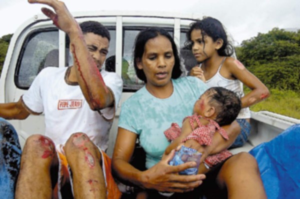 8 heridos en accidente