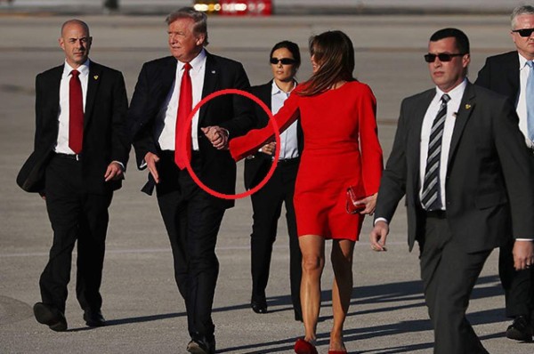 Video: Donald Trump hace nuevo desplante a Melania