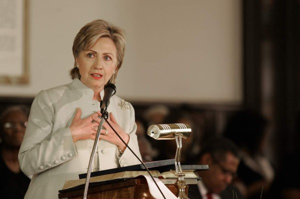 EUA 'necesita' una mujer como Presidenta: Hillary Clinton