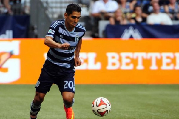 Por sobrepeso fue dado de baja Jorge Claros en el Sporting Kansas City