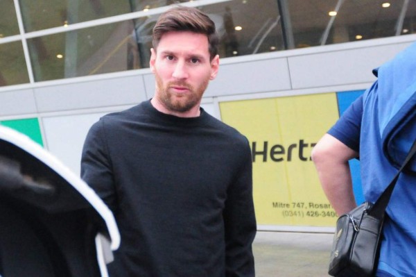 Messi se fue de vacaciones junto a su familia