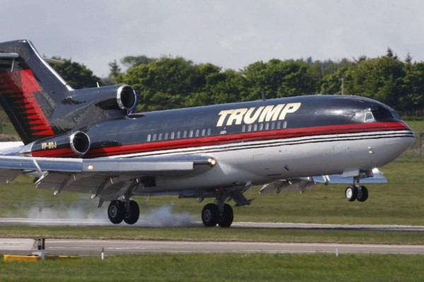 Donald Trump, el único candidato que hará gira en su propio avión