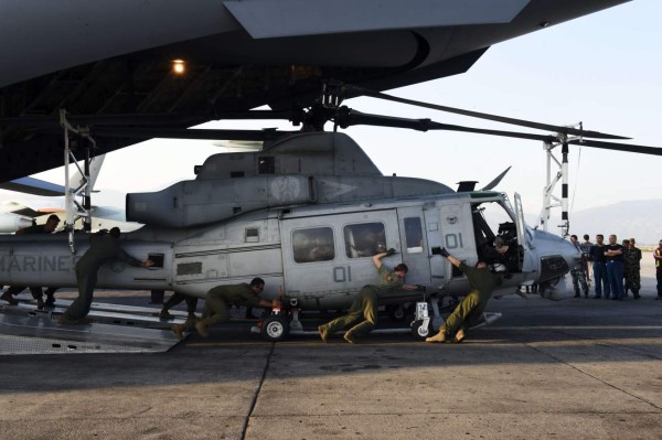 Encuentran restos de helicóptero de EUA desaparecido