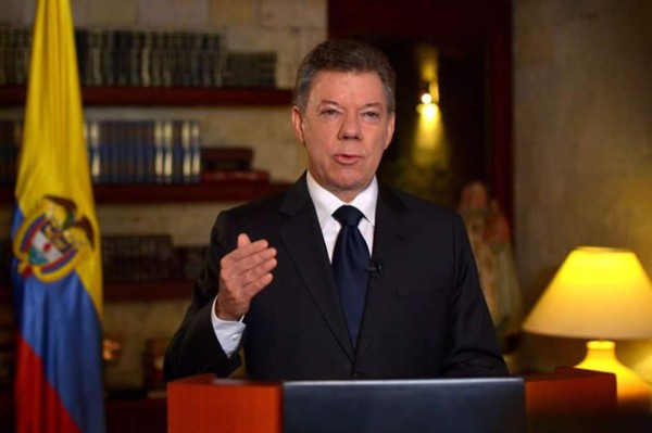 Presidente de Colombia, Juan Manuel Santos, decreta tres días de duelo