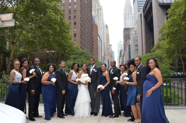 Carol Frazer y Nathaniel Haynesworth se juran amor en Nueva York