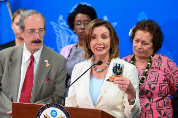 Pelosi llega hoy a Honduras para abordar migración, seguridad y empleo