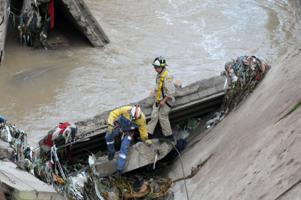 Cuatro muertos deja tormenta en Tegucigalpa