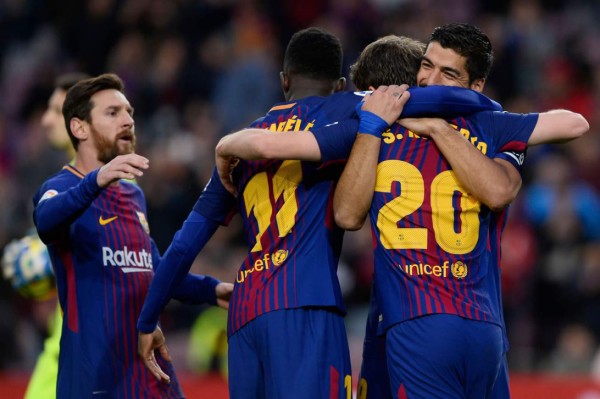 Cómoda victoria del Barça para seguir en lo más alto de la Liga Española