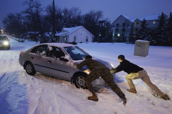 Fotos: Tormenta de nieve deja 20 muertos en Estados Unidos