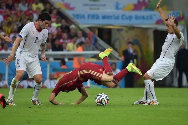 ¿Quién tiene la pelota del partido Chile-España?