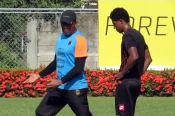 Video: Así trabaja el hijo de Pavón después de entrenamientos