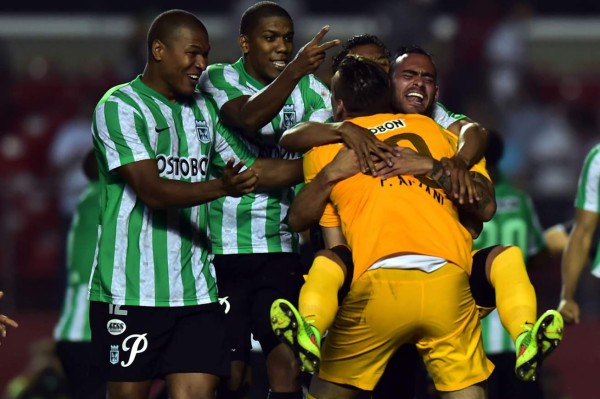 Atlético Nacional a la final tras ganar en penales al Sao Paulo