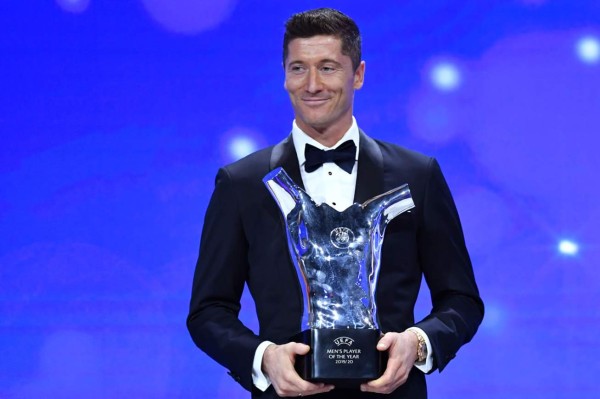 Lewandowski, elegido Mejor Jugador de la UEFA 2019/20