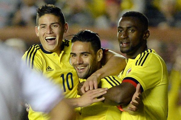 Colombia superó a Costa Rica en amistoso con gol de Falcao