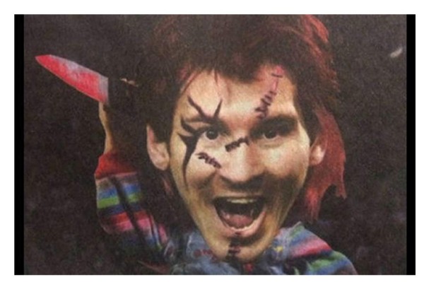 Lionel Messi, el 'Chucky' para los brasieños