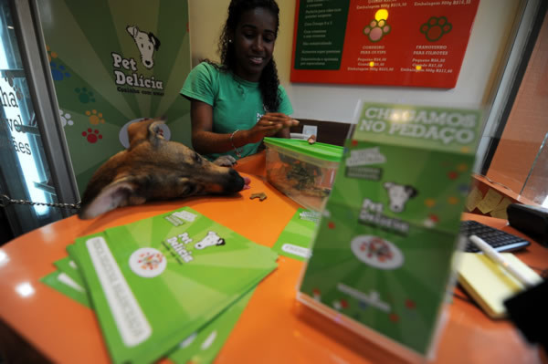 Un restaurante 100% natural para perros es la sensación en Rio de Janeiro
