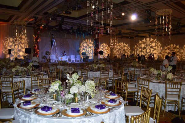 Las fotos de la decoración de la boda de Yusuf Amdani