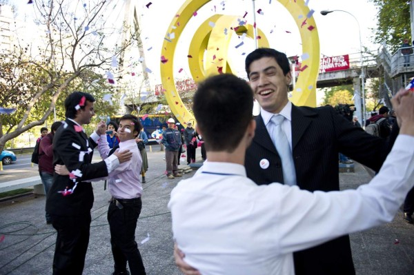 Chile aprueba las uniones civiles de homosexuales