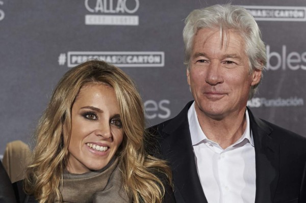 Richard Gere se casó con su pareja 33 años menor que él