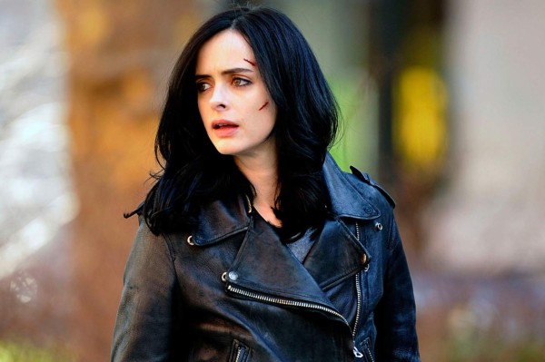Actress Krysten Ritter was on the set of the new TV show 'AKA Jessica Jones' on March 24 2015 in New York City. |