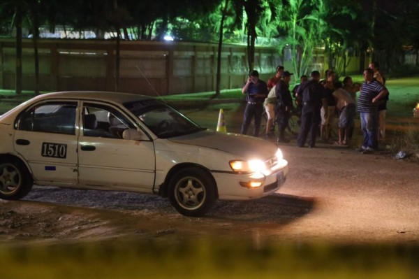 Ultiman a taxista en la colonia El Periodista de San Pedro Sula