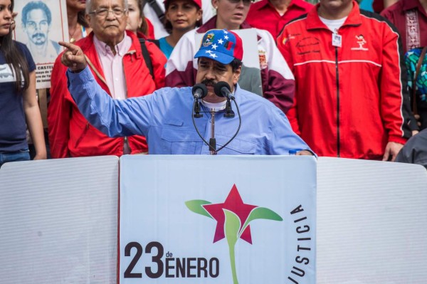Maduro acusó a expresidentes de México, Colombia y Chile de golpistas